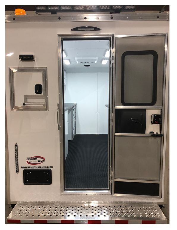 7x12 Fiber Optic Splicing Trailer