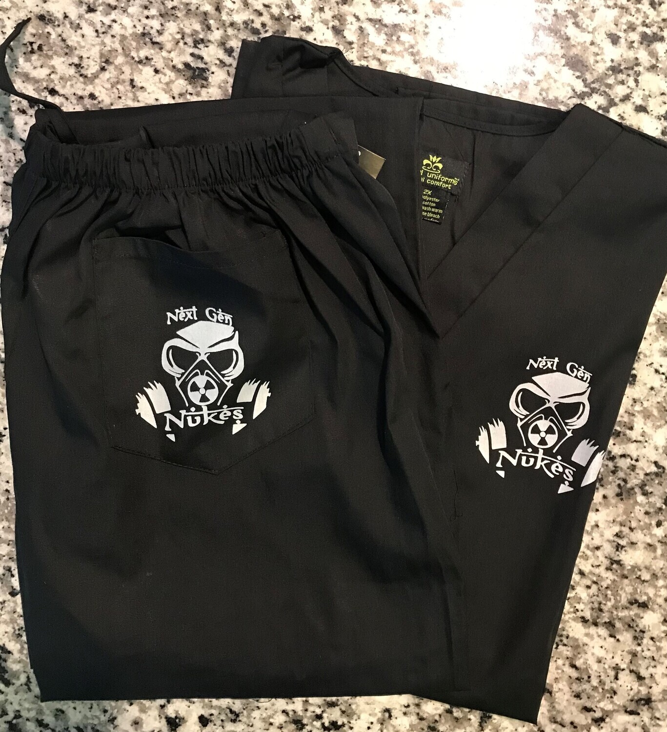 Unisex 6 Pocket Scrub Set