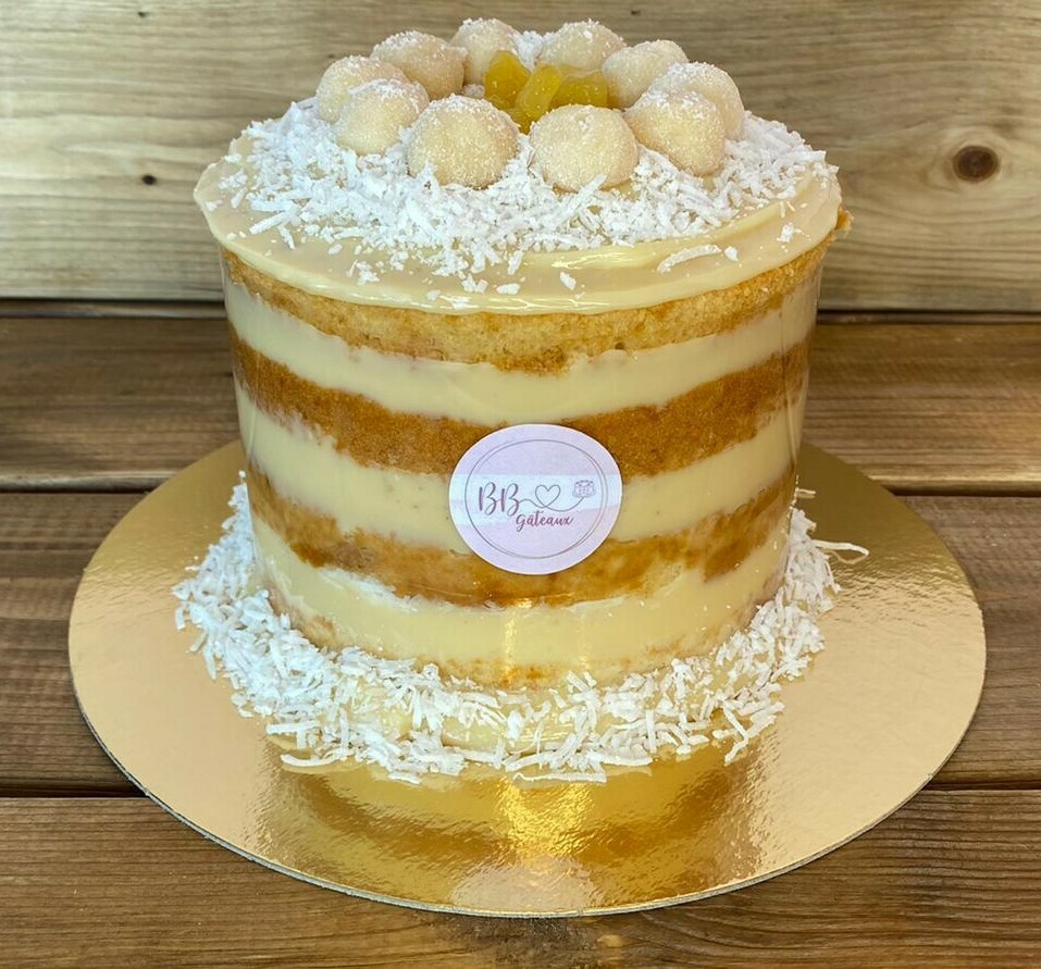 Gateau Ananas Et Noix De Coco Pineapple And Coconut