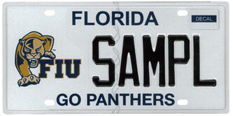 FIU Florida Specialty License Plate