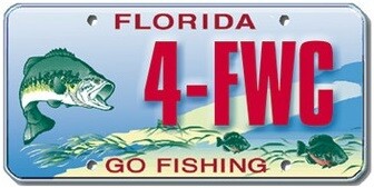 Go Fishing Florida Specialty License Plate