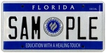 Florida Hospital College of Health Sciences Specialty License Plate