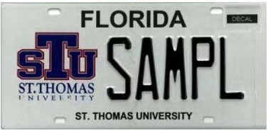 Saint Thomas University Florida Specialty License Plate