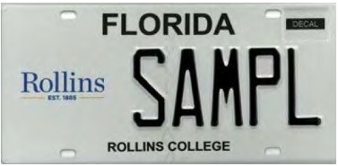 Rollins College Florida Specialty License Plate