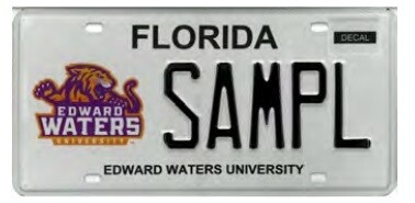 Edward Waters College Florida Specialty License Plate