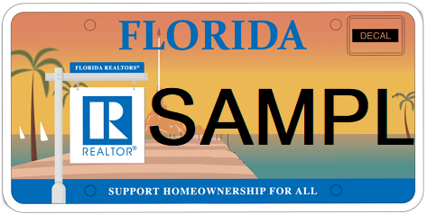 Support Home Ownership Florida Specialty License Plate