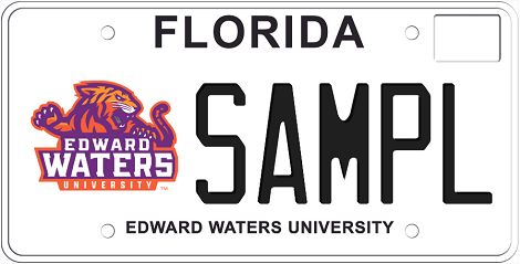Edward Waters College Florida Specialty License Plate