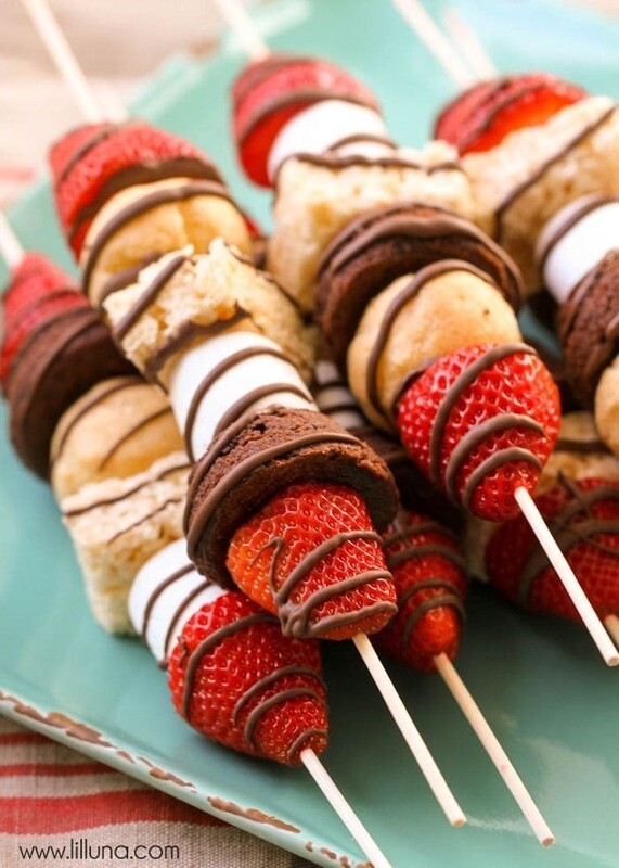 DESSERT KABOBS TRAY