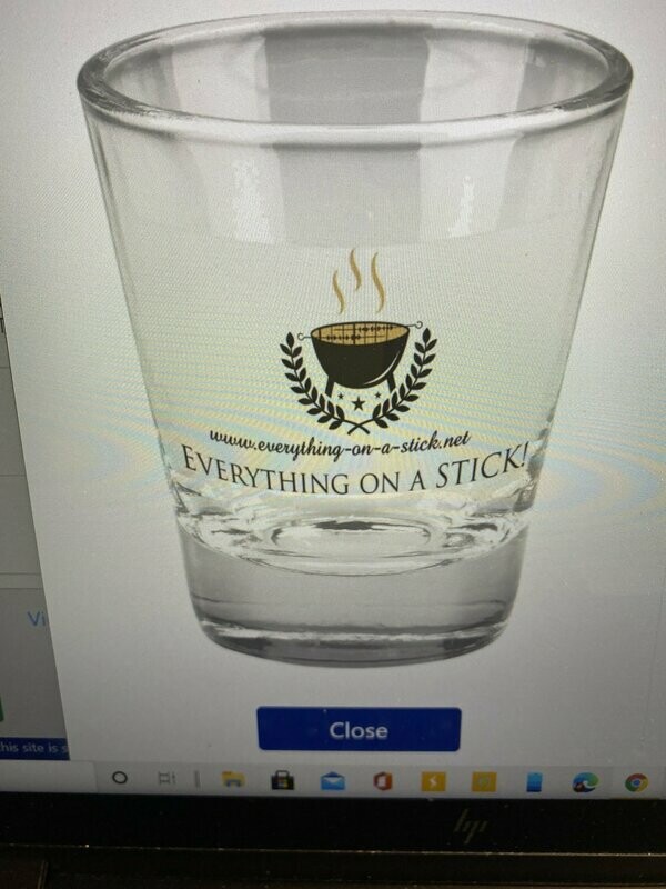 2 Shot Glass Set w/ Logo