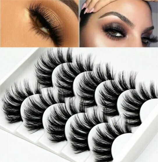 5 pair Mink 3D Mink Eye Lashes