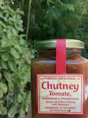 Chutney de Tomate,Azeitonas e Manjerona