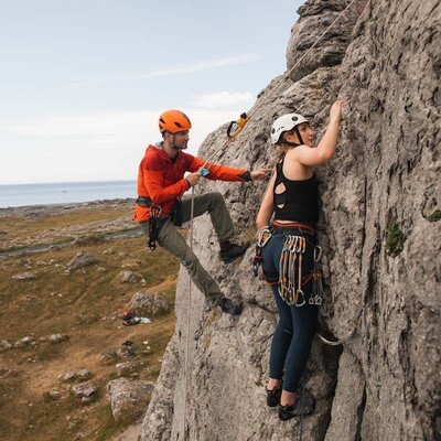 Learn to Lead Rock Climbing