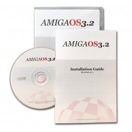 Amiga OS 3.2 Boxed Retail Edition Inc 3.2 Rom Chip for A500/A600/A2000