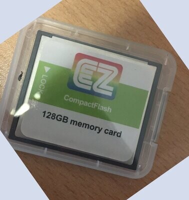 RetroEZ 128GB CF Card (Writing speed: 150mb/s)