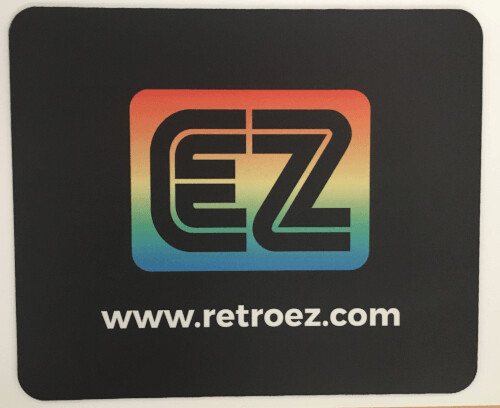 RetroEZ Branded Retro Style Mouse Mat