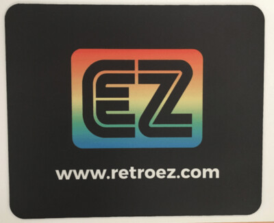 RetroEZ Branded Retro Style Mouse Mat