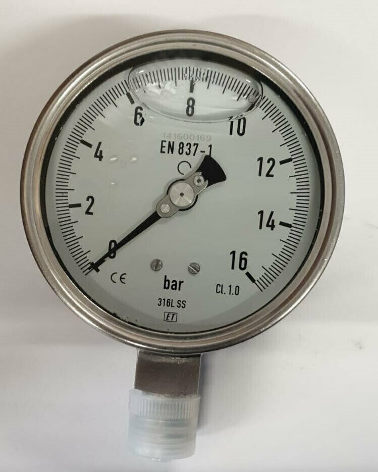 Gauge  0-16 100mm