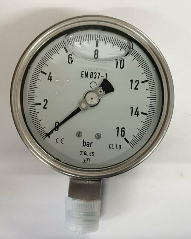 Gauge  0-16 100mm