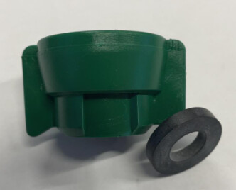 Quick fitting cap green SW 8