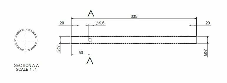 50 Cm 1 hole