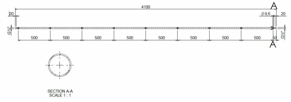 50 Cm 9 holes