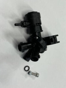 3 way  nozzle holder with flowstop