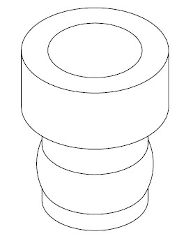 Bussing Drawbar eye Smal