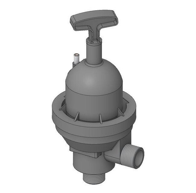 Drukregelaar / Druckregler / Pressure Regulator (Handpump)