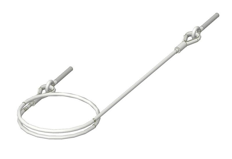 Staalkabel / Steel cable / Stahlkabel 1310 mm