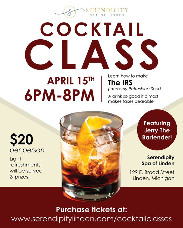 The IRS Cocktail Class