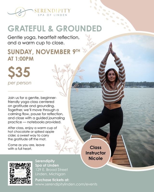 Grateful & Grounded Yoga Class