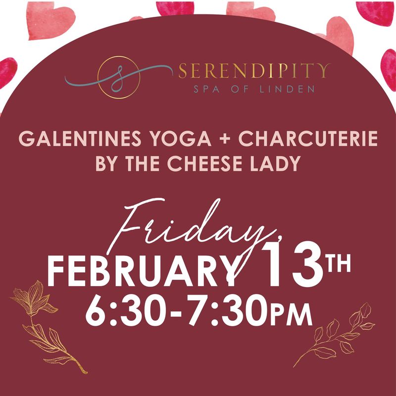 Galentines Yoga + Charcuterie by The Cheese Lady