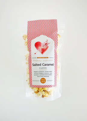 Valentine's Bow & Arrow Salted Caramel Popcorn 90g