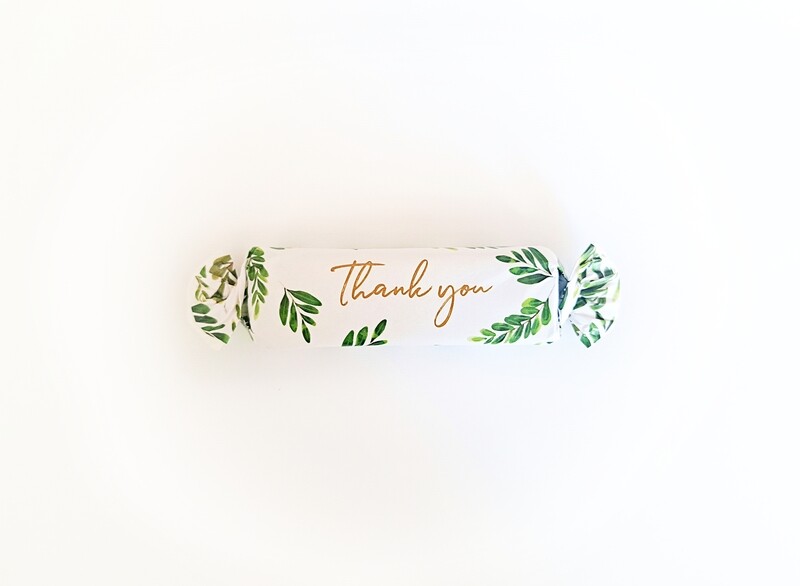 Soft Caramel Toffee with a Customised &quot;Thank You&quot; Wrapper