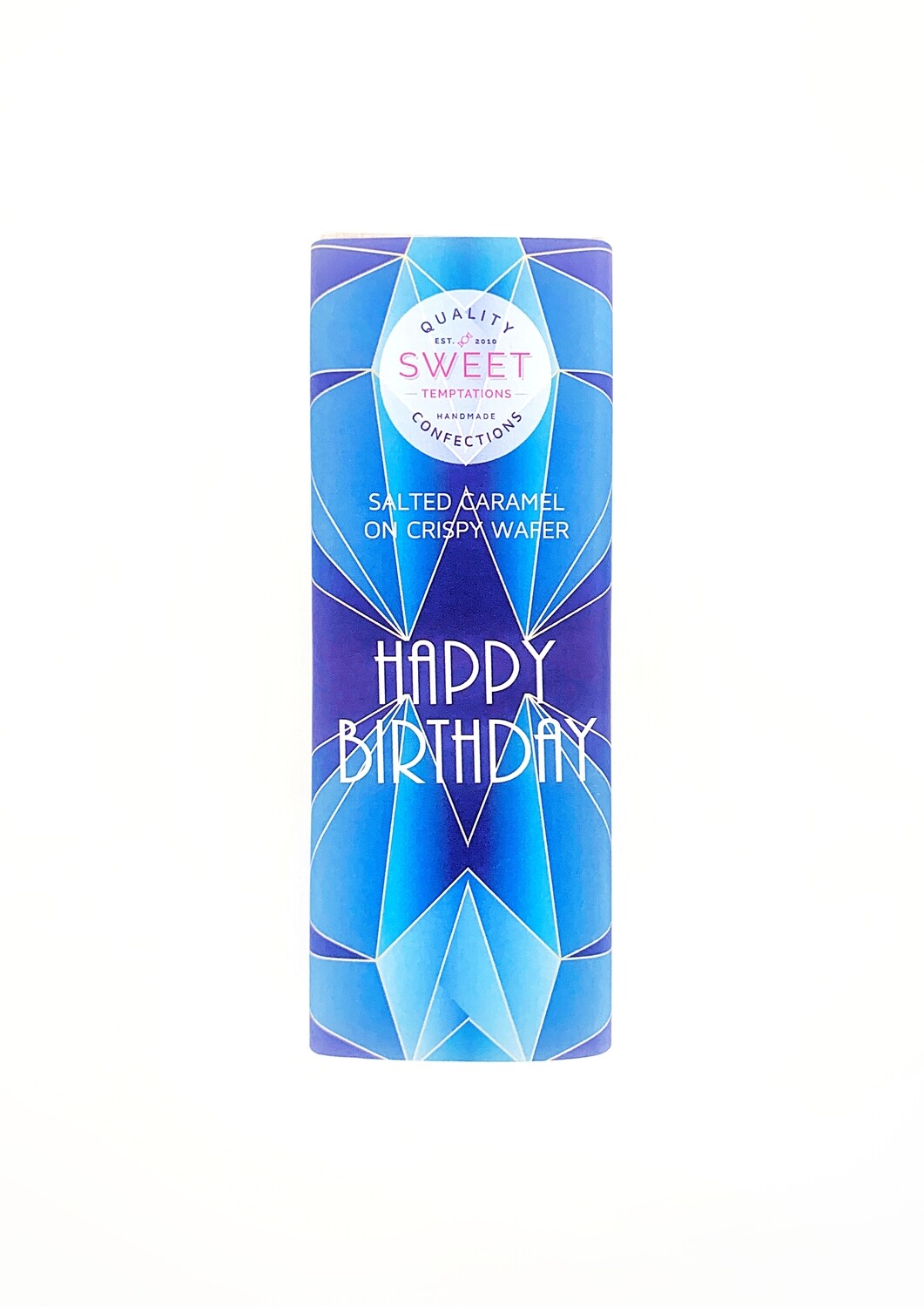 Coffee Toffee on a Crispy Wafer with Customised &quot;Happy Birthday&quot; Wrapper