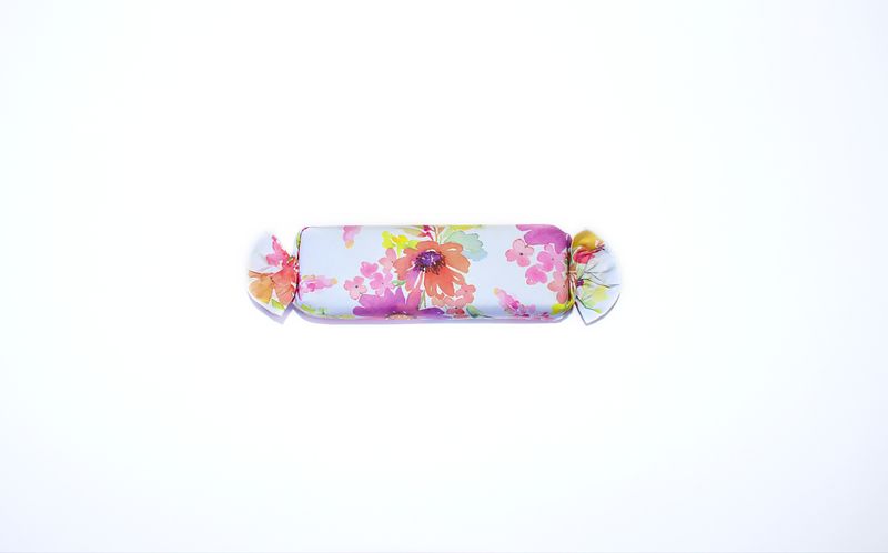 Soft Caramel Toffee with a Customised Floral Wrapper