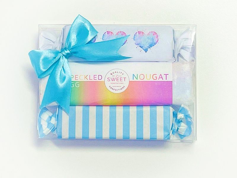 Blue Hearts 3 Bar Gift