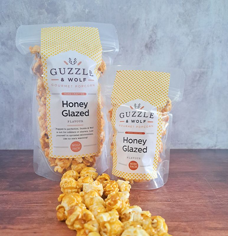 Honey Glazed Popcorn Wolf Pack