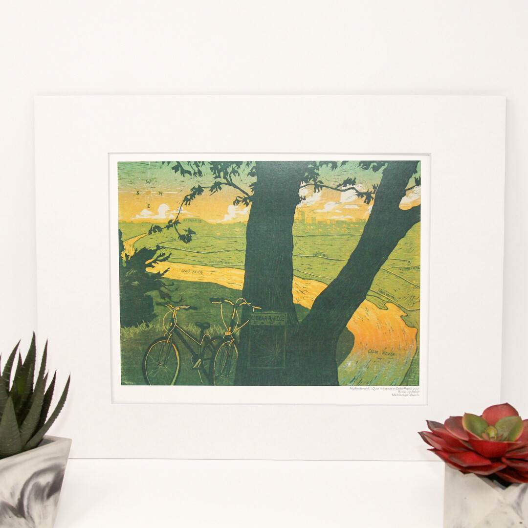 Quiet Adventure Art Print, 8" X 10" Quiet Adventure Art Print, 8" X 10"