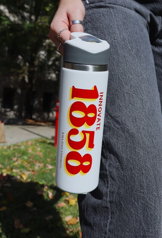 1858 Insulated Stainless Steel Water Bottle with Straw Lid