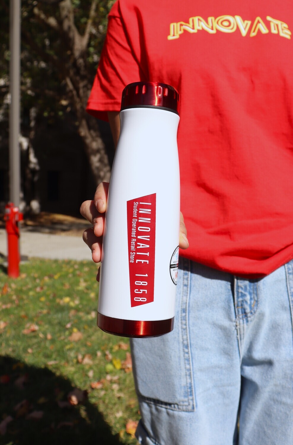 Innovate 1858 White Water Bottle Innovate 1858 White Water Bottle
