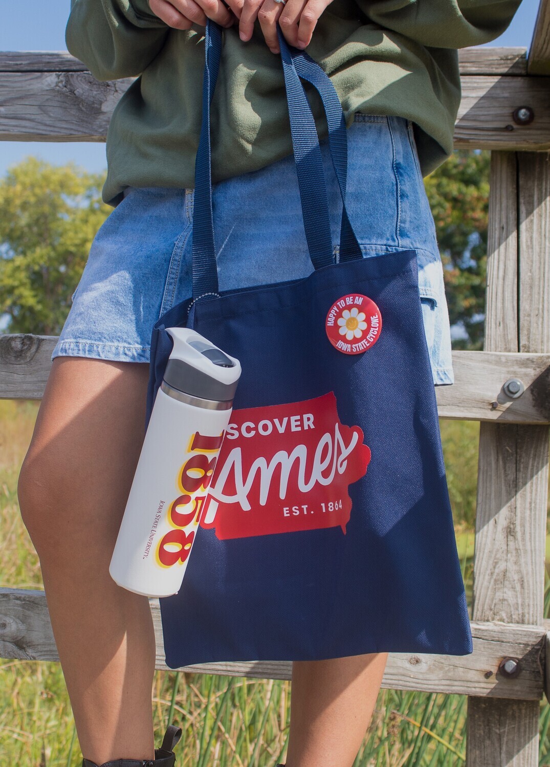 Discover Ames Tote Bag