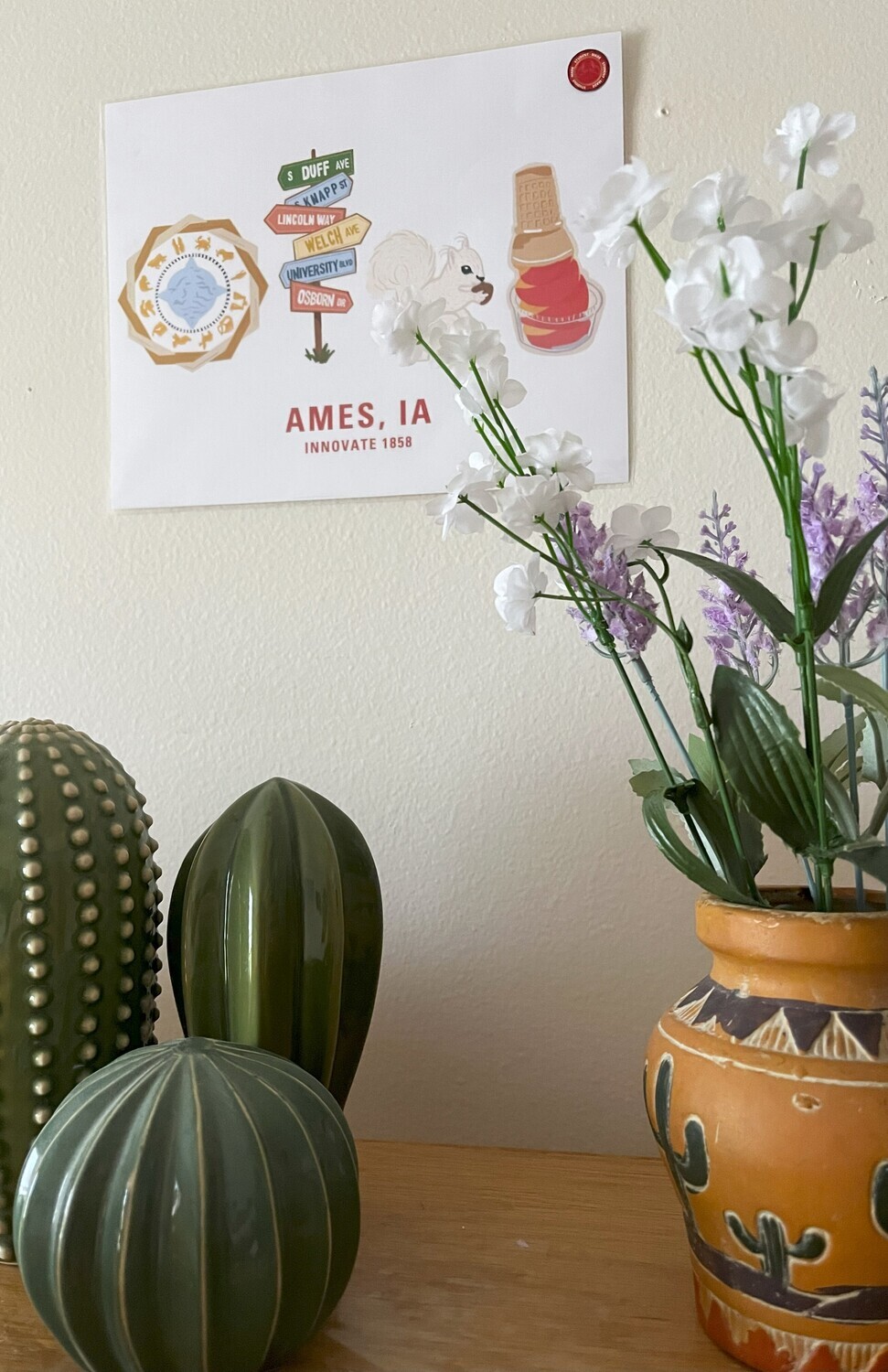 Ames Art Print 8x10 Ames Art Print 8x10