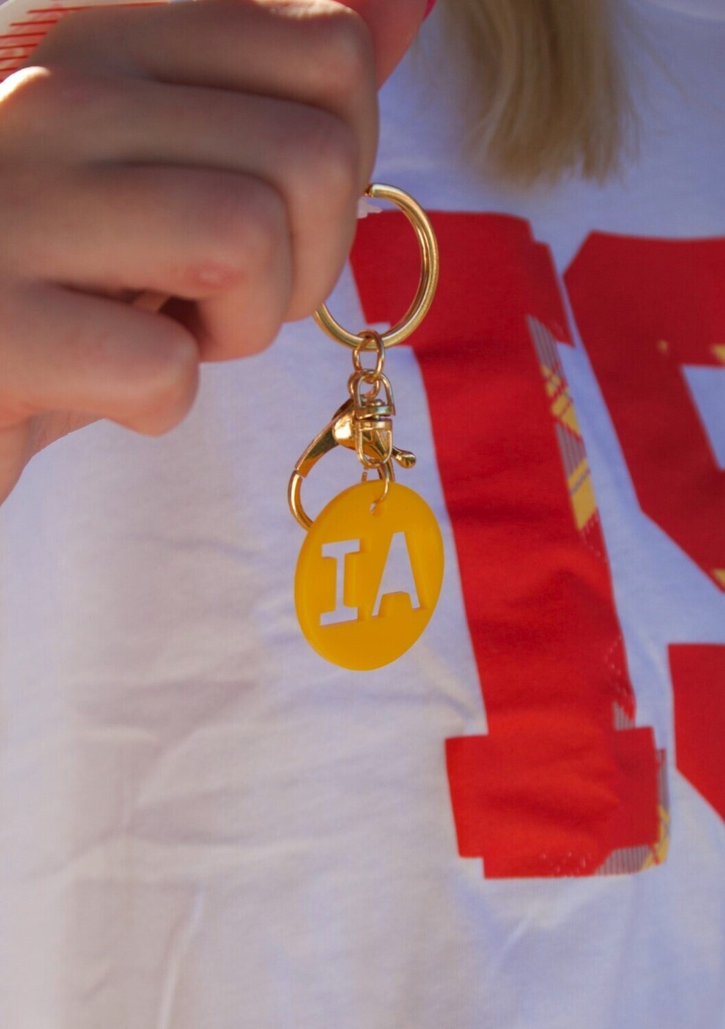 IA Keychain Yellow