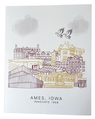 Campus Art Print