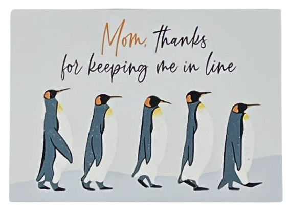 Keeping Me in Line Card