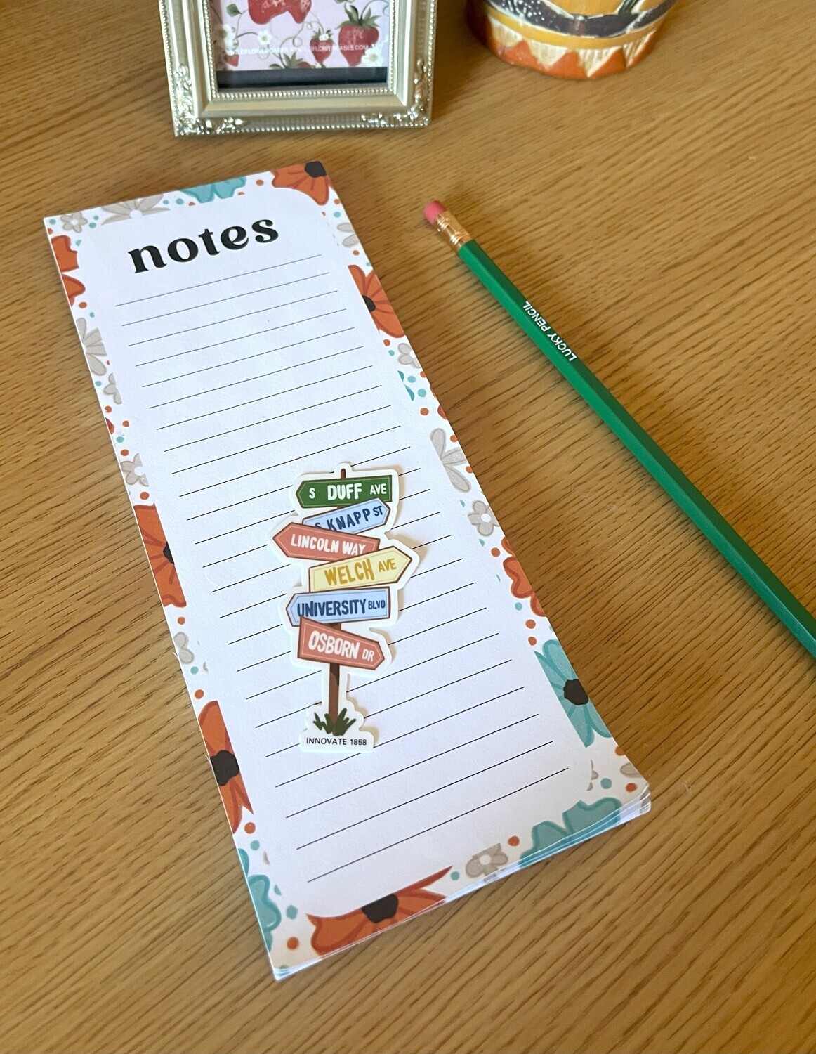 Ames Street Sign Sticker Ames Street Sign Sticker