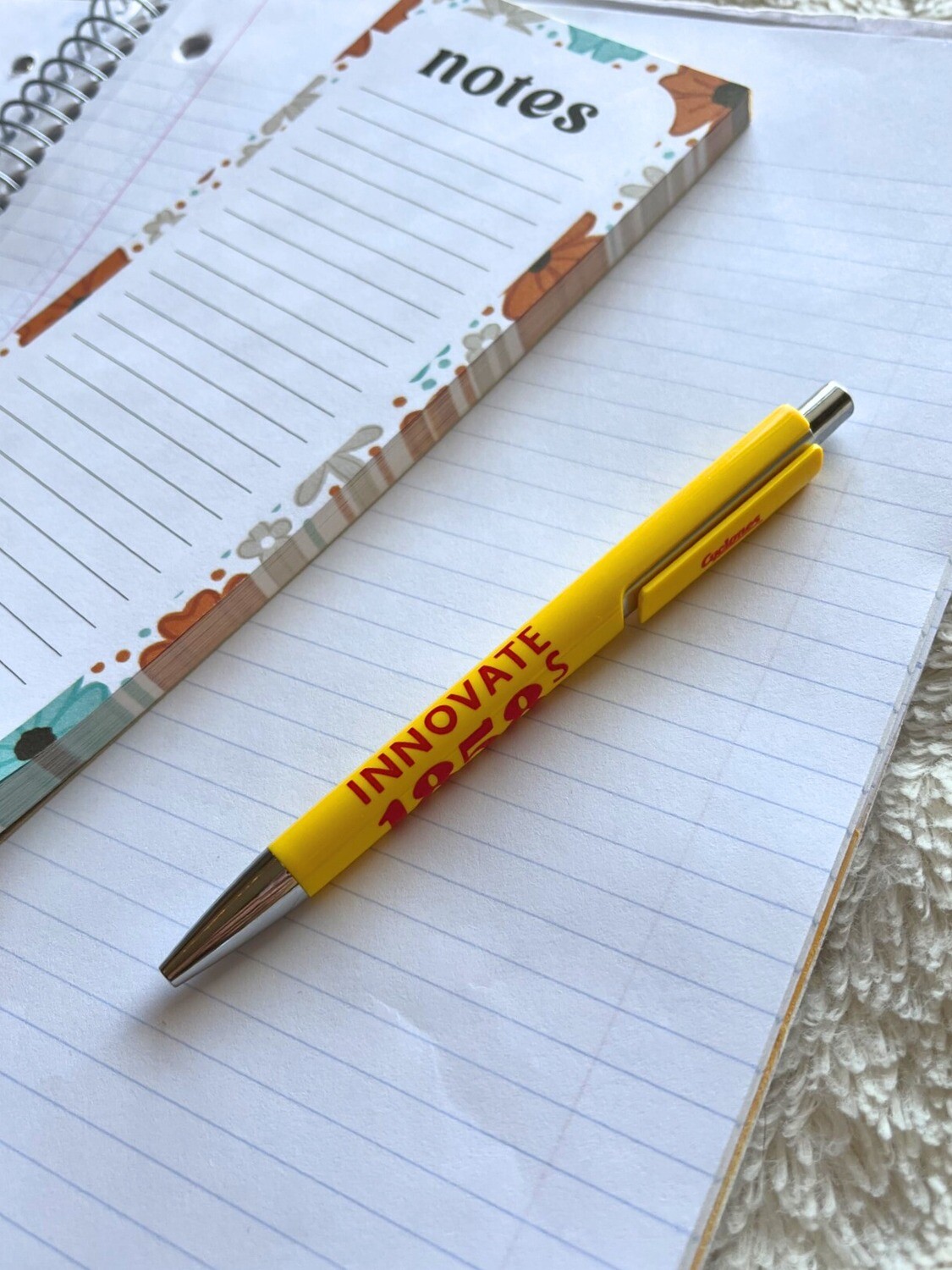Yellow Cyclones Ball Point Pen