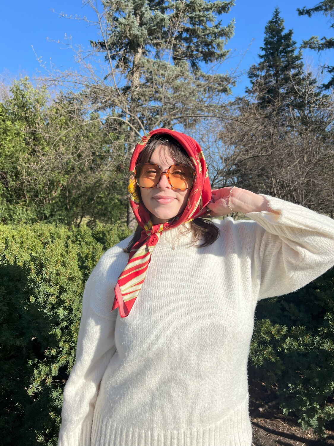 Glass Prairie Silk Scarf Glass Prairie Silk Scarf