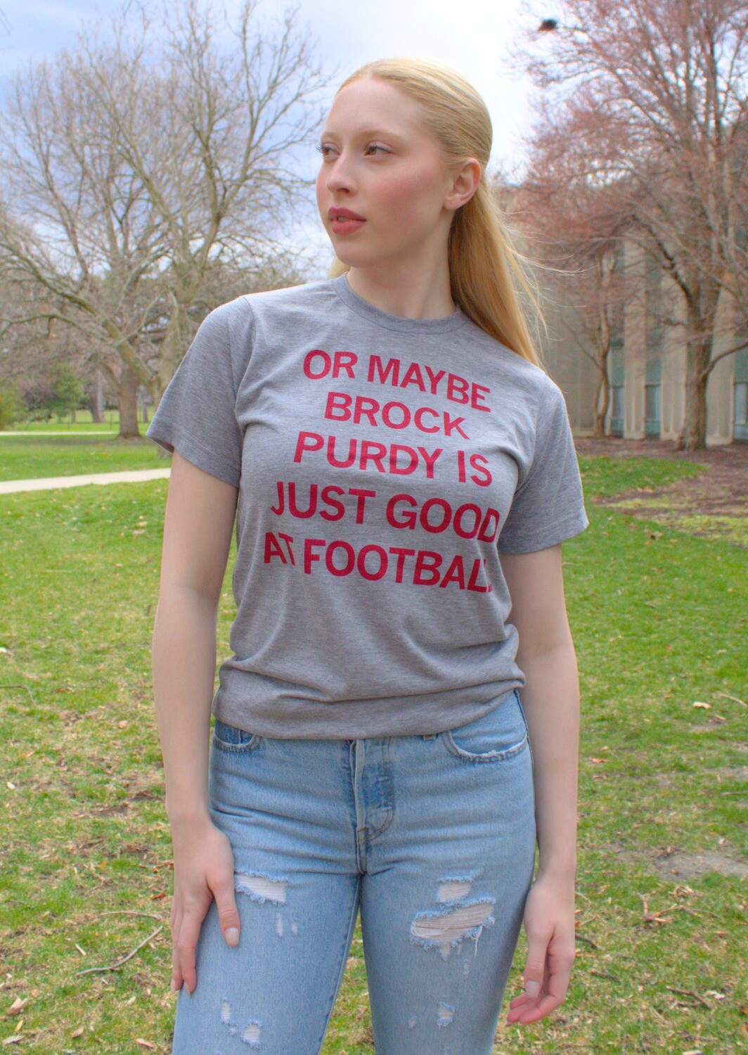 Raygun Grey Purdy Tee - S